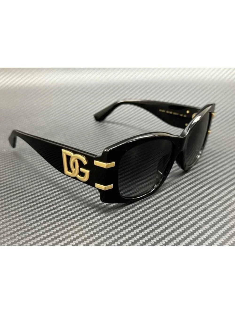 New Dolce & Gabbana Women Black Sunglasses 54-17-145